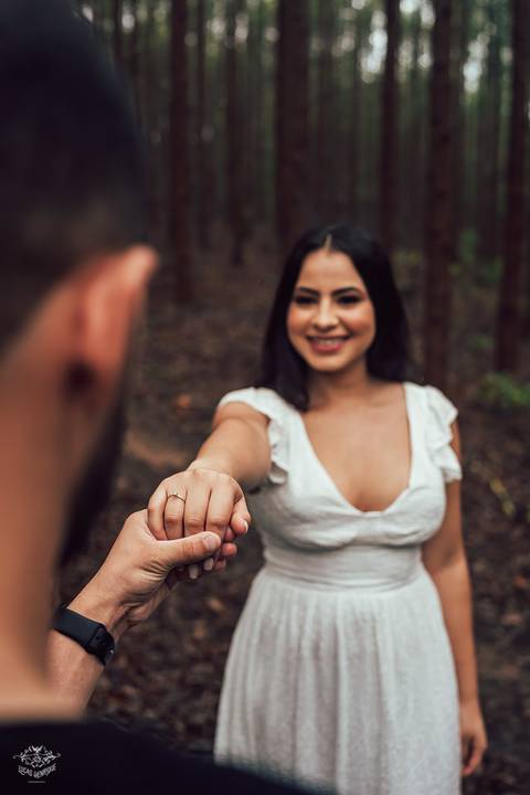 ENSAIO PRE WEDDING EUCALIPTO NA CHUVA'