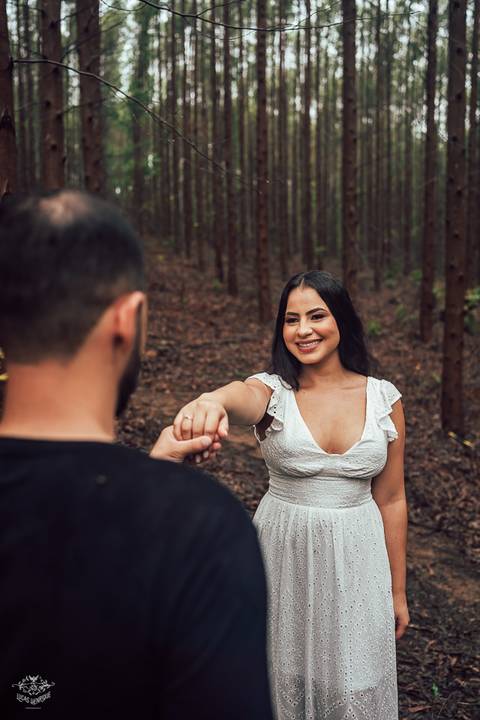 ENSAIO PRE WEDDING EUCALIPTO NA CHUVA'