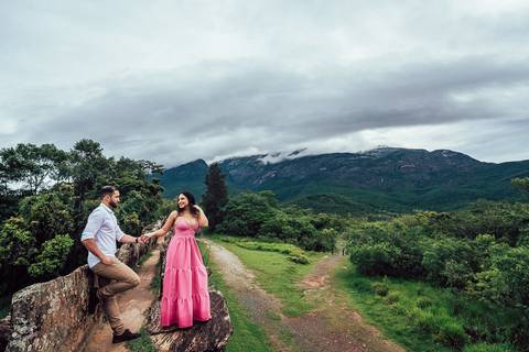 FOTOS ENSAIO PRE WEDDING CATAS ALTAS MG'
