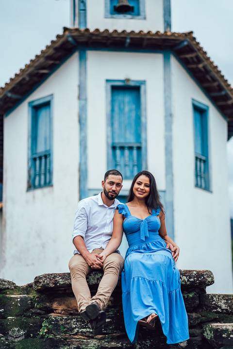 FOTOS ENSAIO PRE WEDDING IGREJA CATAS ALTAS MG'