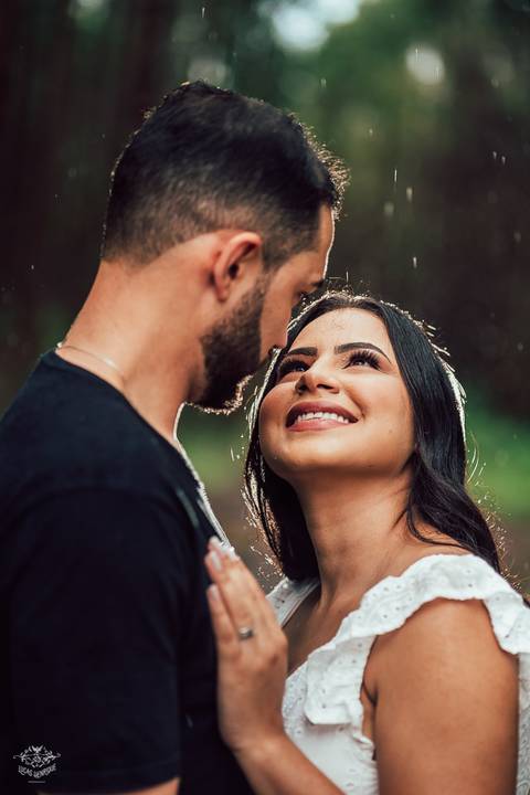 ENSAIO PRE WEDDING EUCALIPTO NA CHUVA'