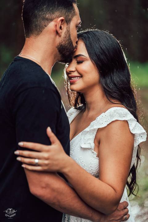 ENSAIO PRE WEDDING EUCALIPTO NA CHUVA'