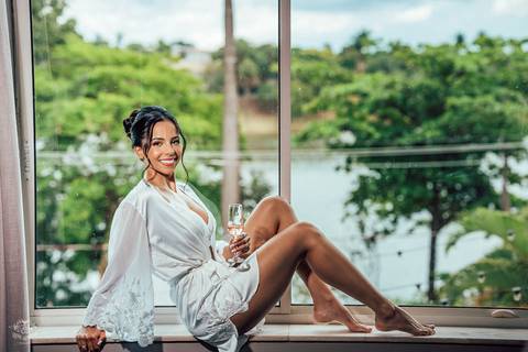 FOTOS MAKING OF NOIVA JANELA PAMPULHA BH'