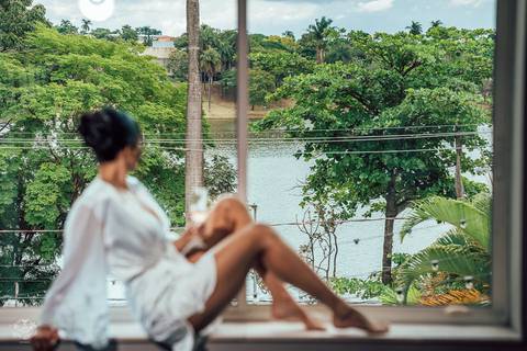 FOTOS MAKING OF NOIVA JANELA PAMPULHA BH'