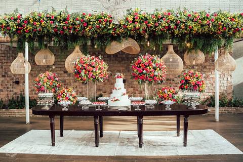 DECORAÇÃO FESTA  DE CASAMENTO DFLORES DECORAÇÕES'