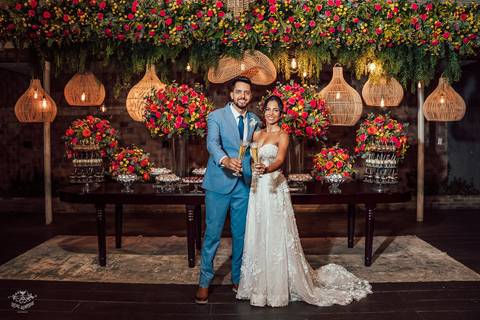 FOTOS CASAL MESA BOLO MALLARD RECEPÇÕES '