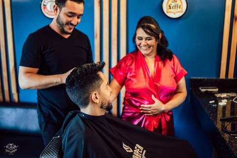 MAKING OF NOIVO JOSIEL SCHAPER - SCHAPER BARBEARIA MALLARD RECEPÇÕES'