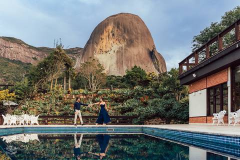 ENSAIO PRE CASAMENTO POUSADA PEDRA AZUL ESPIRITO SANTO'