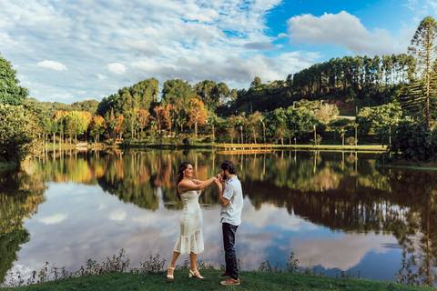 FOTOS PRE WEDDING LAGO POUSADA NATUREZA ECOLODGE'
