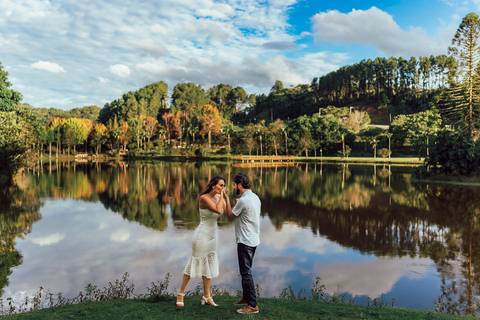 FOTOS PRE WEDDING LAGO POUSADA NATUREZA ECOLODGE'