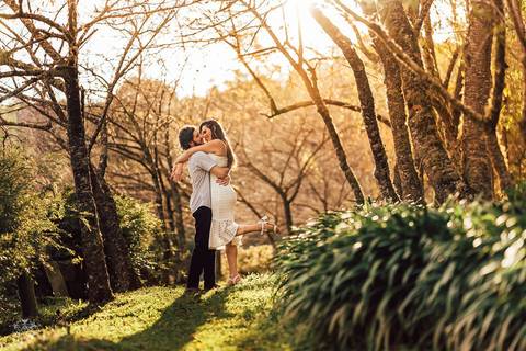 FOTOS PRE CASAMENTO JARDIM POUSADA NATUREZA ECOLODGE'