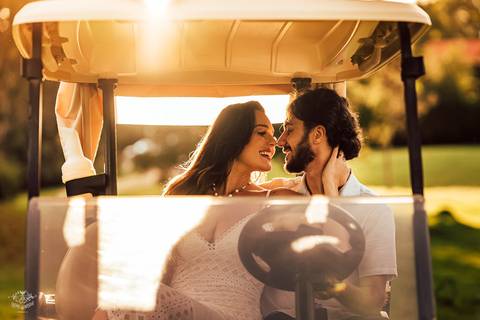 FOTOS PRE CASAMENTO CAMPO DE GOLF POUSADA NATUREZA ECOLODGE'