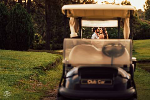FOTOS PRE CASAMENTO CAMPO DE GOLF POUSADA NATUREZA ECOLODGE'