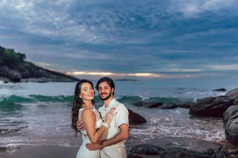 FOTOS ENSAIO PRE WEDDING NASCER DO SOL PRAIA DOS PADRES '