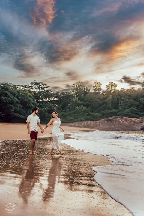 FOTOS ENSAIO PRE CASAMENTO NASCER DO SOL PRAIA DOS PADRES '