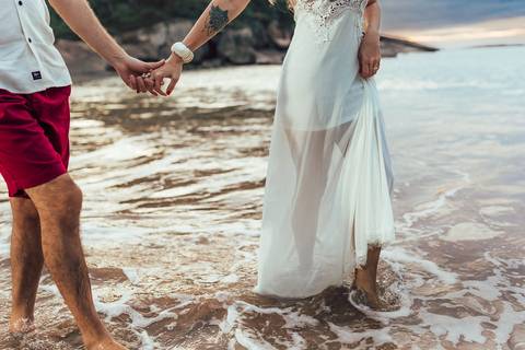 FOTOS ENSAIO PRE CASAMENTO NASCER DO SOL PRAIA DOS PADRES '