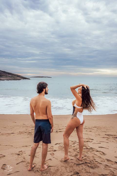 FOTOS PRE WEDDING NASCER DO SOL PRAIA DOS PADRES '