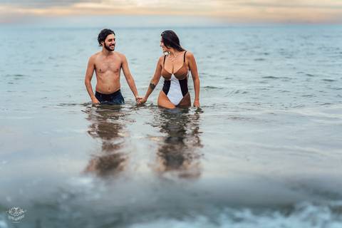 FOTOS PRE WEDDING NASCER DO SOL PRAIA DOS PADRES '