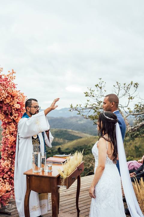 FOTOS CERIMONIA CASAMENTO DIA MAR DE MORROS'