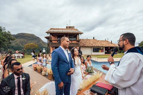 FOTOS CERIMONIA CASAMENTO DIA MAR DE MORROS'