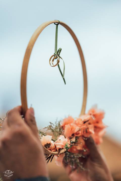 FOTOS CERIMONIA CASAMENTO MAR DE MORROS NOVA LIMA'