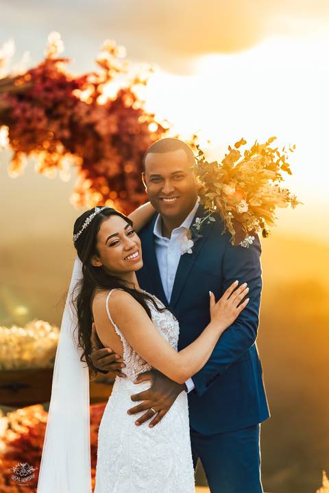 FOTOS CASAMENTO CERIMONIA POR DO SOL SERRA MAR DE MORROS NOVA LIMA'