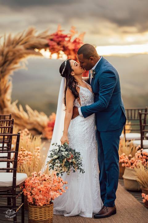 FOTOS CASAMENTO CERIMONIA POR DO SOL SERRA MAR DE MORROS NOVA LIMA'