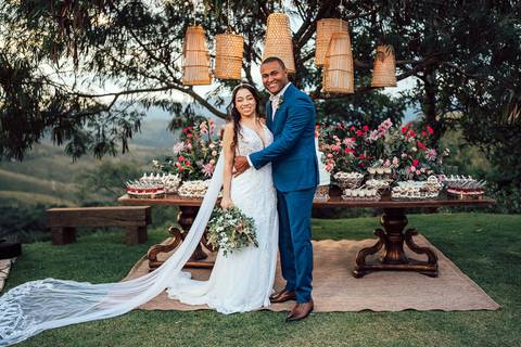 RECEPÇÃO CASAMENTO MAR DE MORROS'