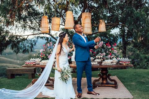 RECEPÇÃO CASAMENTO MAR DE MORROS'