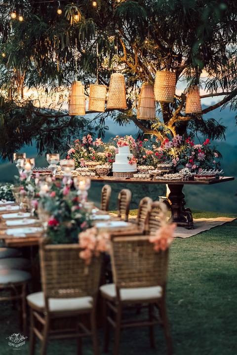 RECEPÇÃO CASAMENTO MAR DE MORROS'