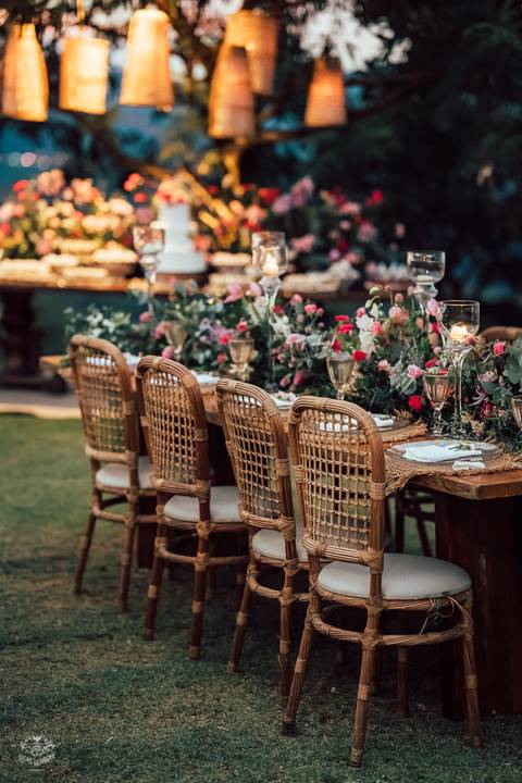 RECEPÇÃO CASAMENTO MAR DE MORROS'