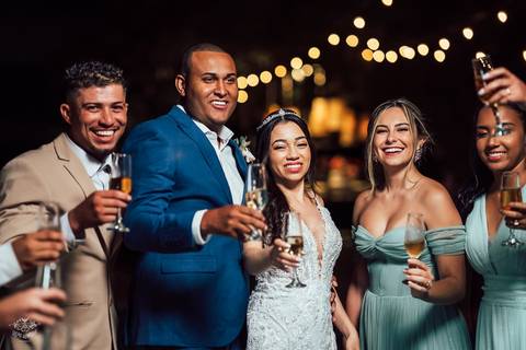 FOTOS NOIVA COM MADRINHAS CASAMENTO'