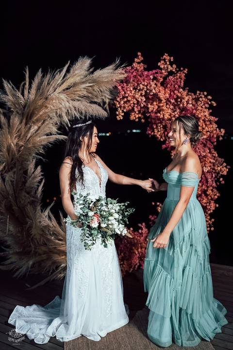 FOTOS NOIVA COM MADRINHAS CASAMENTO'