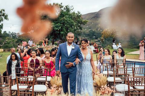 CASAMENTO DIA MAR DE MORROS'