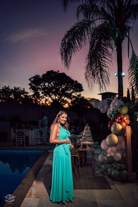 FOTOS CHA REVELAÇÃO POR DO SOL'