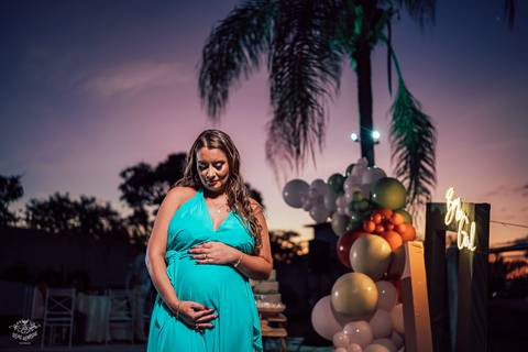 FOTOS CHA REVELAÇÃO POR DO SOL'