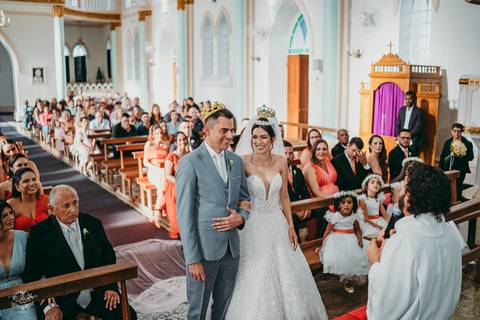 FOTOS CERIMONIA CASAMENTO NOVA SERRANA'