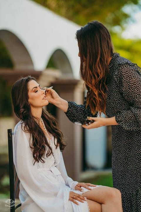 FOTOS MAKING OF NOIVA'