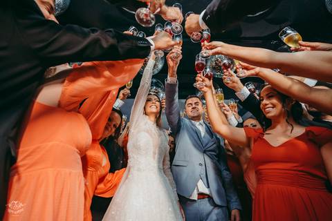 FOTOS BRINDE NOIVOS CASAMENTO'