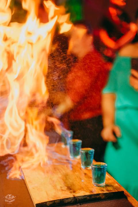 FOTOS DRINK FOGO CASAMENTO'