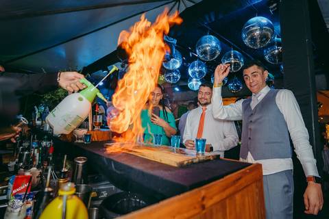 FOTOS DRINK FOGO CASAMENTO'