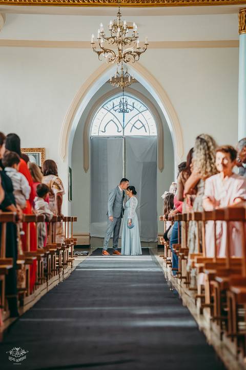 CASAMENTO IGREJA MATRIZ LEANDRO FERRIERA - NOVA SERRANA'
