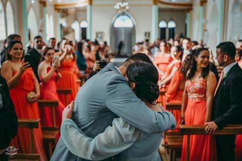 CASAMENTO IGREJA MATRIZ LEANDRO FERRIERA - NOVA SERRANA'