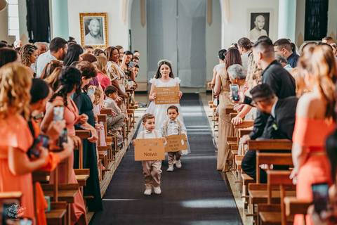 CASAMENTO IGREJA MATRIZ LEANDRO FERRIERA - NOVA SERRANA'