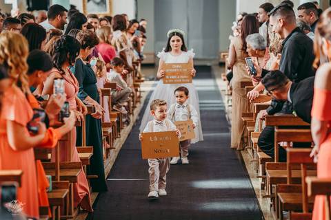 CASAMENTO IGREJA MATRIZ LEANDRO FERRIERA - NOVA SERRANA'