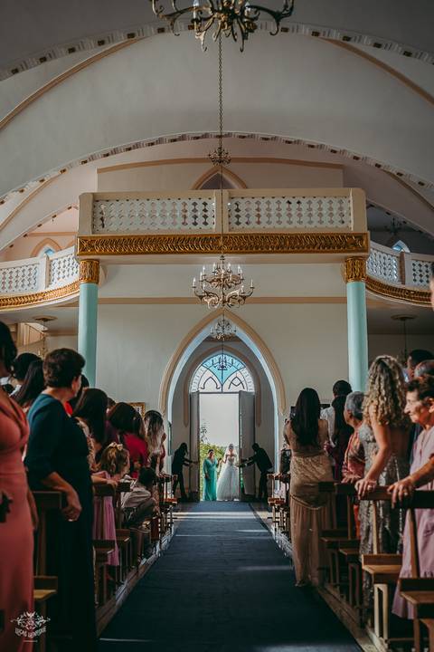 CASAMENTO IGREJA MATRIZ LEANDRO FERRIERA - NOVA SERRANA'
