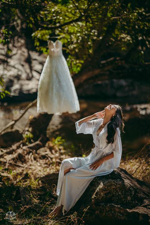 FOTOS MAKING OF NOIVA COM VESTIDO'