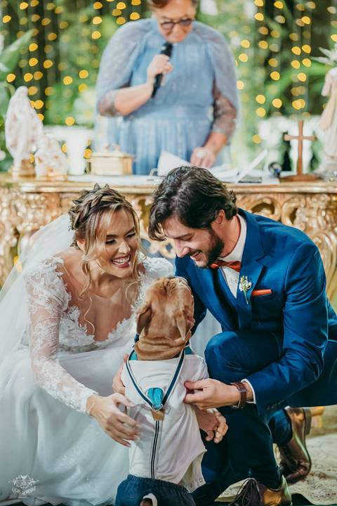 ENTRADA DAS ALIANÇAS BULLDOG FRANCES '