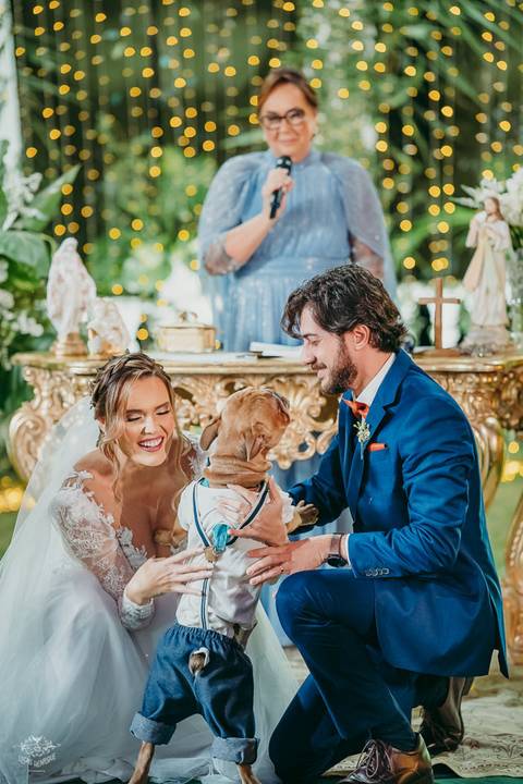 ENTRADA DAS ALIANÇAS BULLDOG FRANCES '