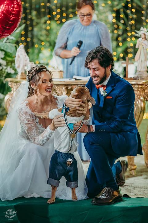 ENTRADA DAS ALIANÇAS BULLDOG FRANCES '